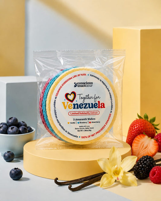 Amaranth Wafers | Every Purchase Helps Venezuela